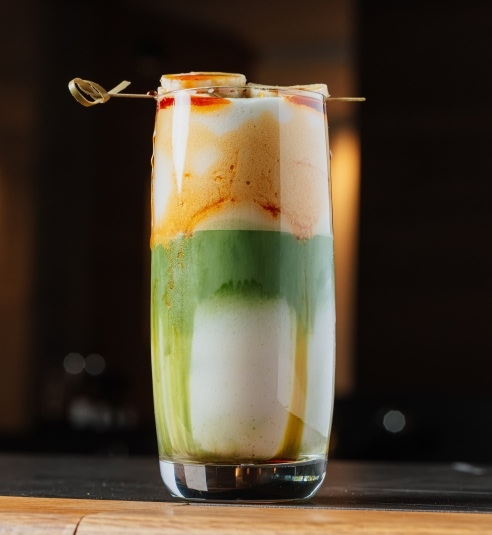 receita iced latte banana caramelo_ grelha